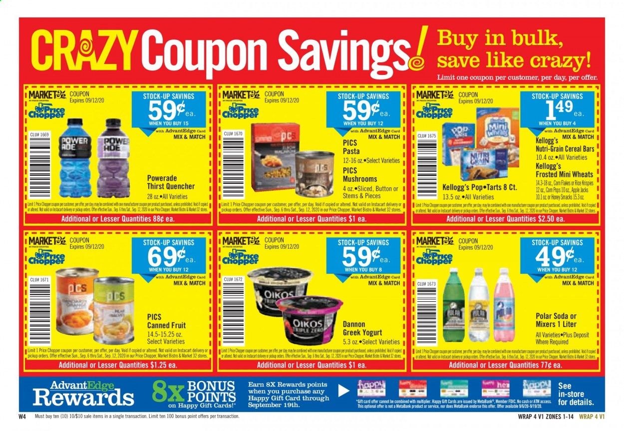 Price Chopper (NH) Weekly Ad September 6 to September 12