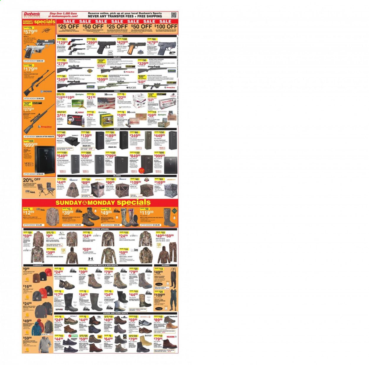 Dunham's Sports Weekly Ad September 5 to September 10