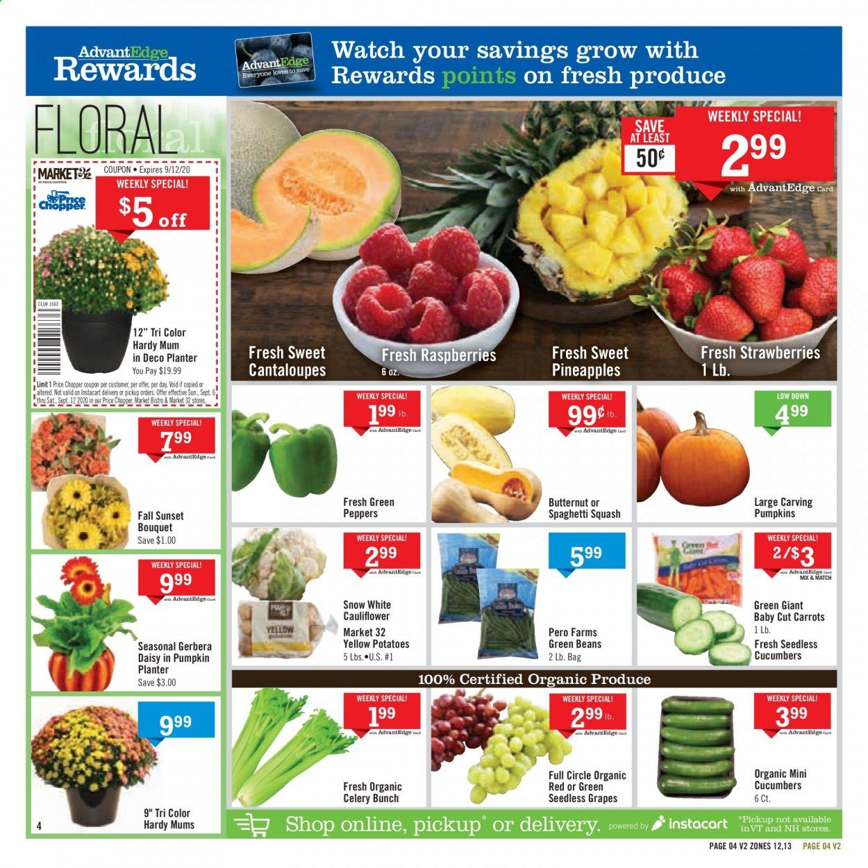 Price Chopper (VT) Weekly Ad September 6 to September 12