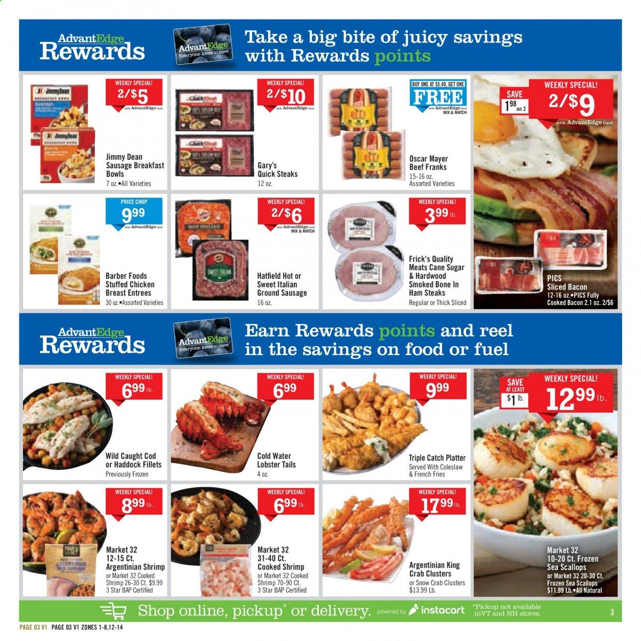 Price Chopper (PA) Weekly Ad September 6 to September 12