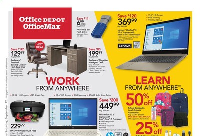 Office DEPOT Weekly Ad September 6 to September 12