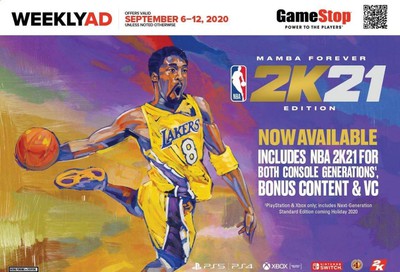 GameStop Weekly Ad September 6 to September 12