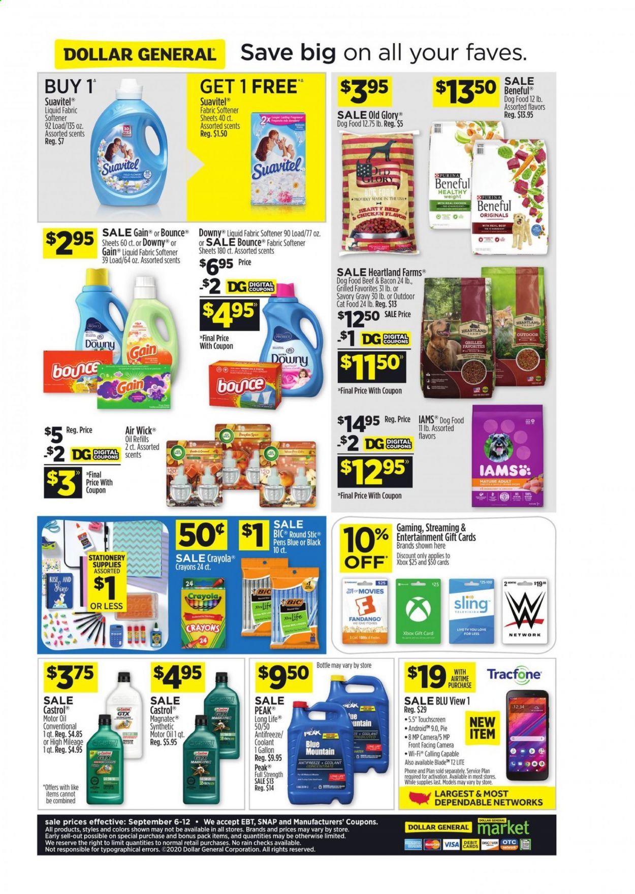 Dollar General Weekly Ad September 6 to September 12