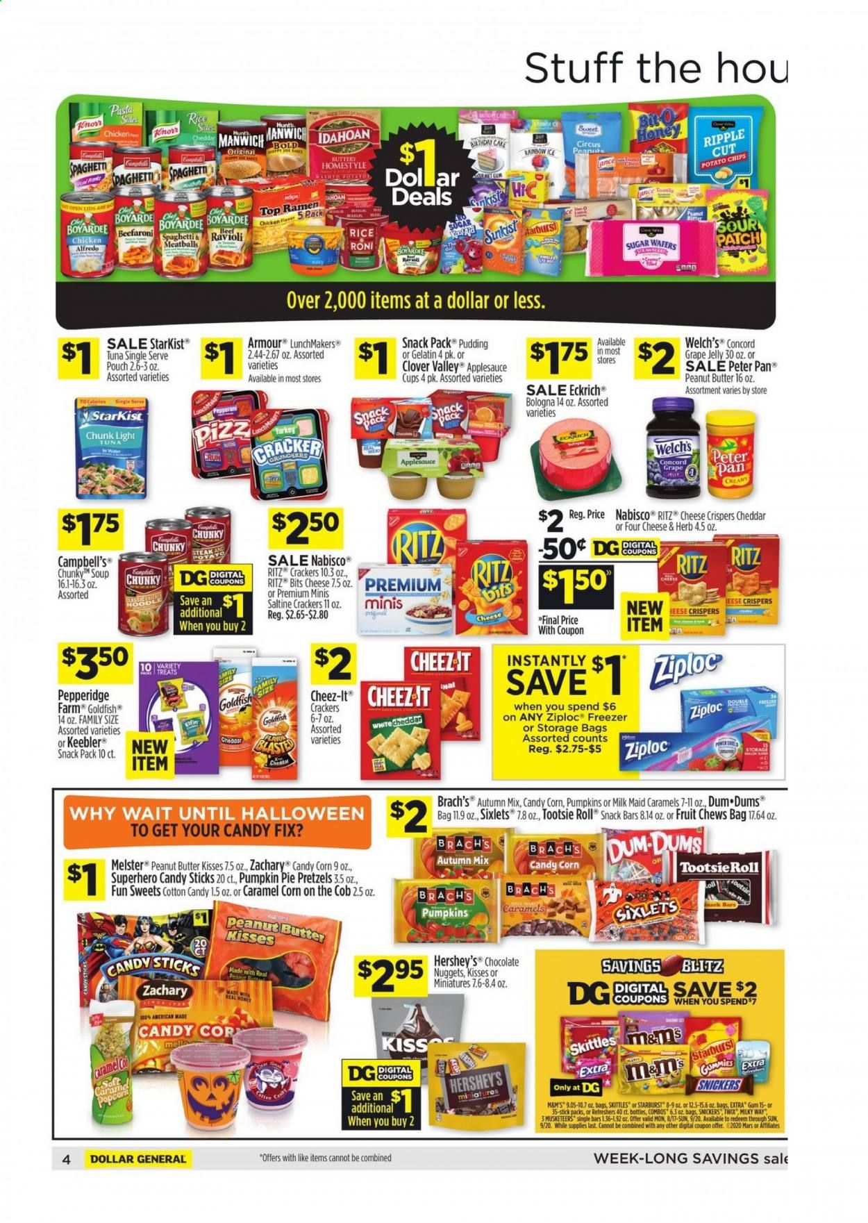 Dollar General Weekly Ad September 6 to September 12