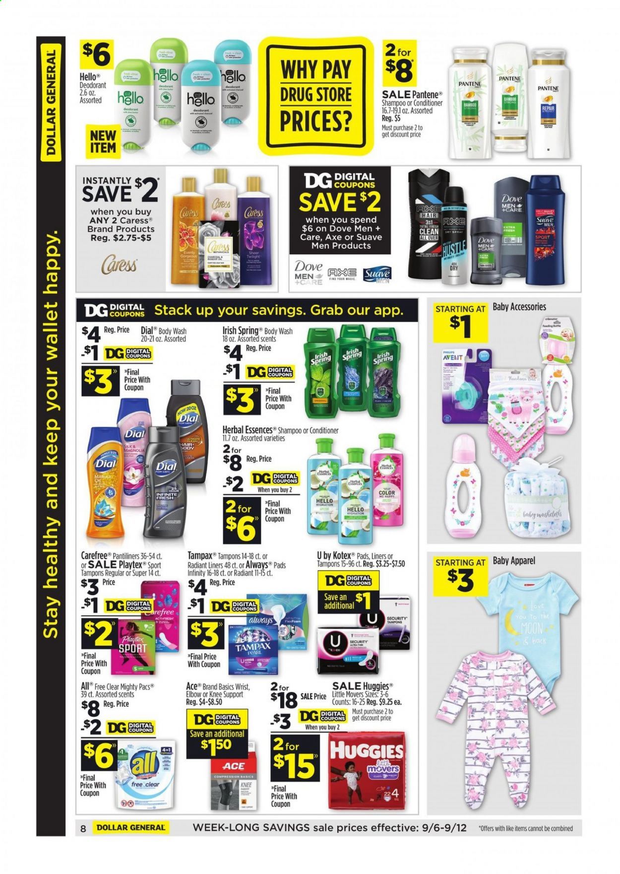Dollar General (FL) Weekly Ad September 6 to September 12