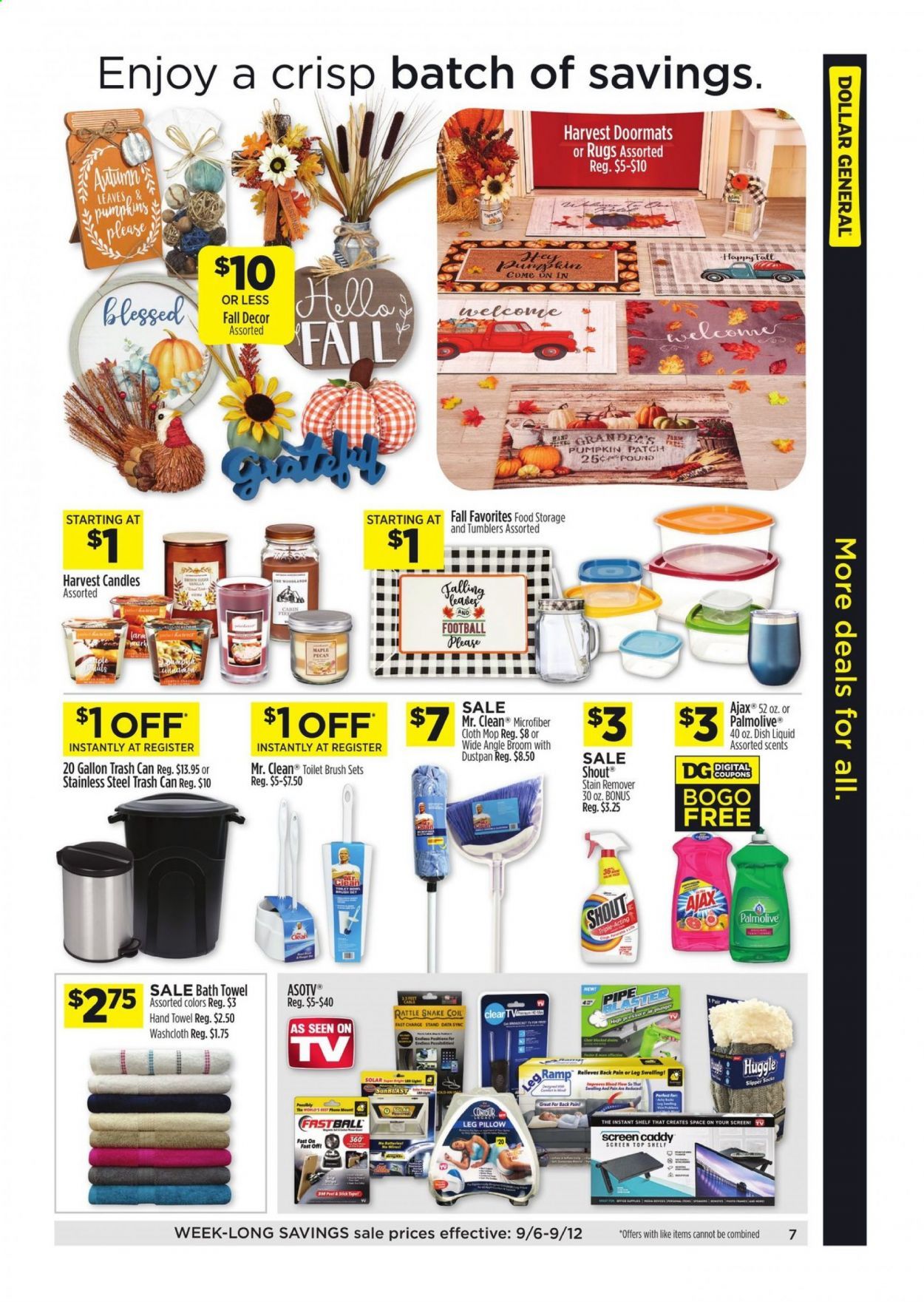 Dollar General (MS) Weekly Ad September 6 to September 12