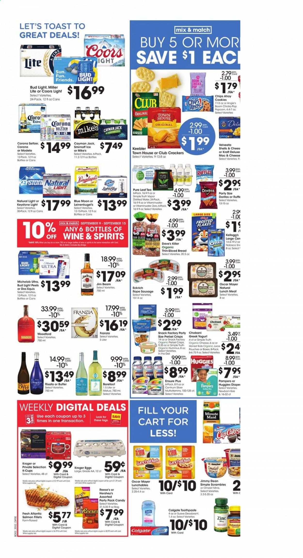 Baker's Weekly Ad September 9 to September 15