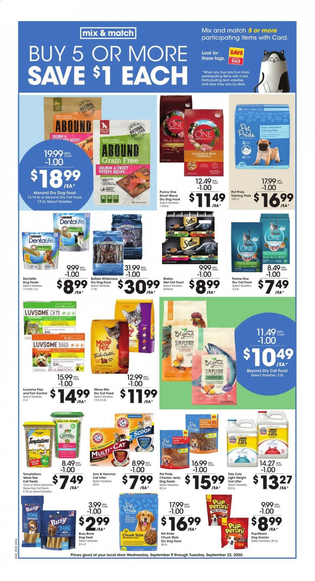 Baker's Weekly Ad September 9 to September 15