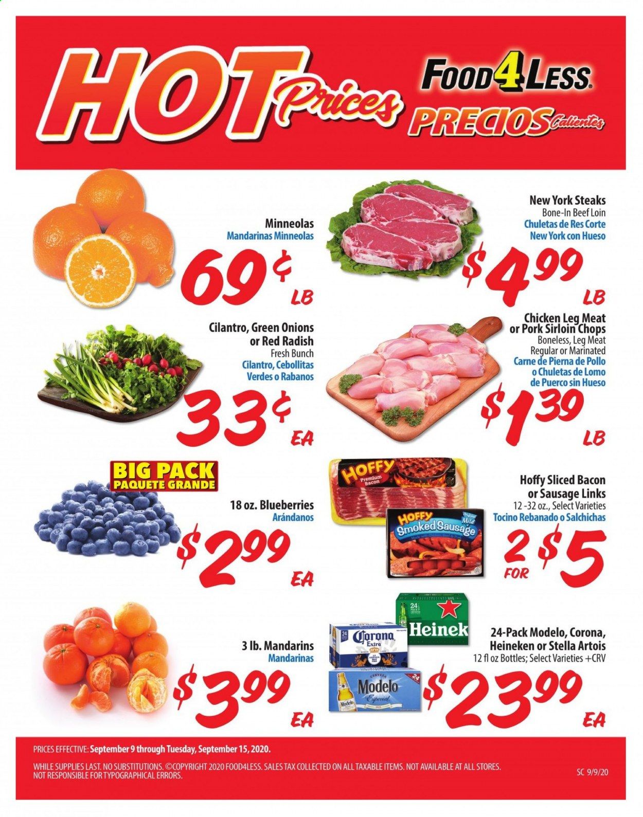Food 4 Less (CA) Weekly Ad September 9 to September 15