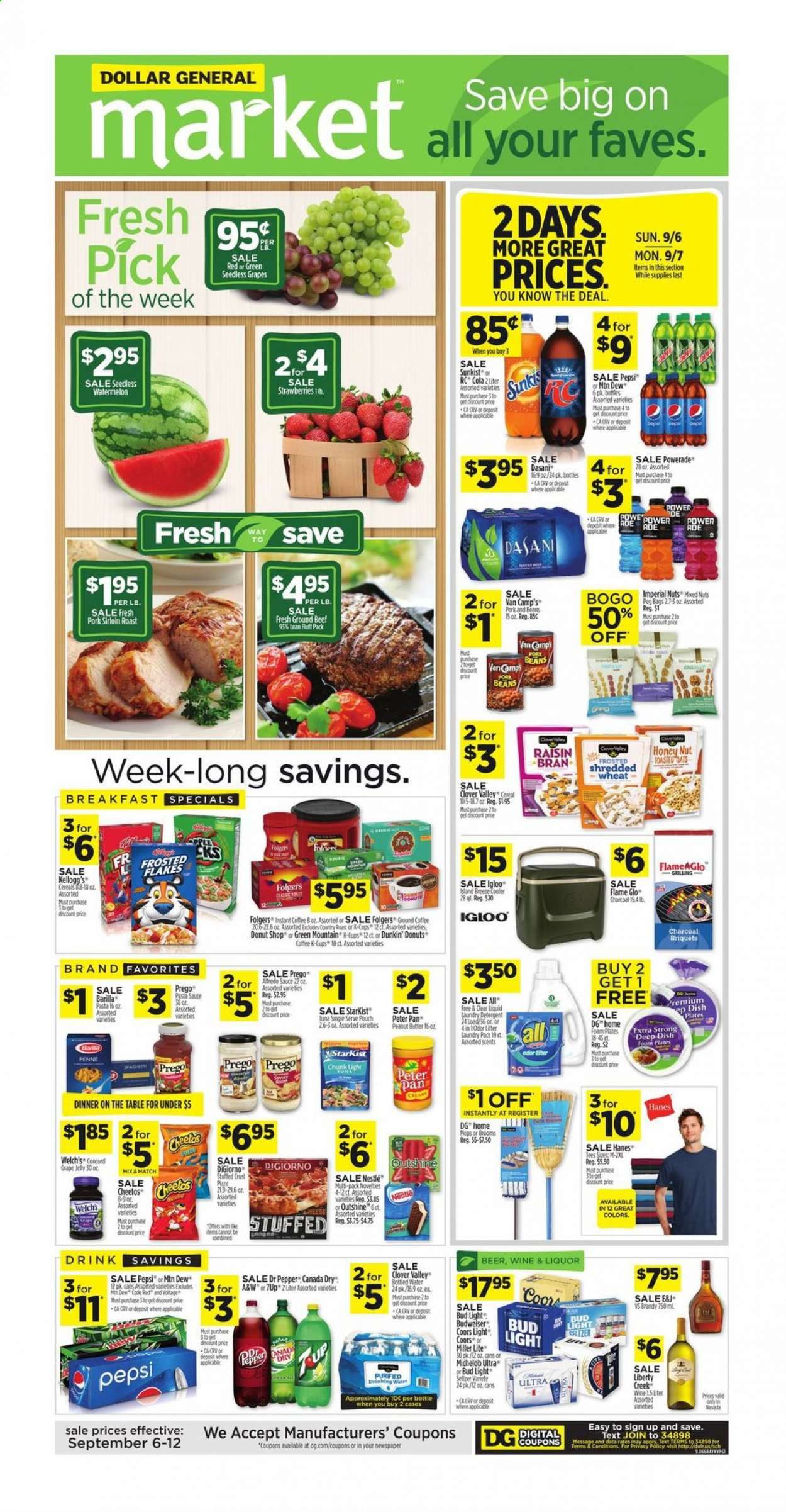 Dollar General (NV) Weekly Ad September 6 to September 12