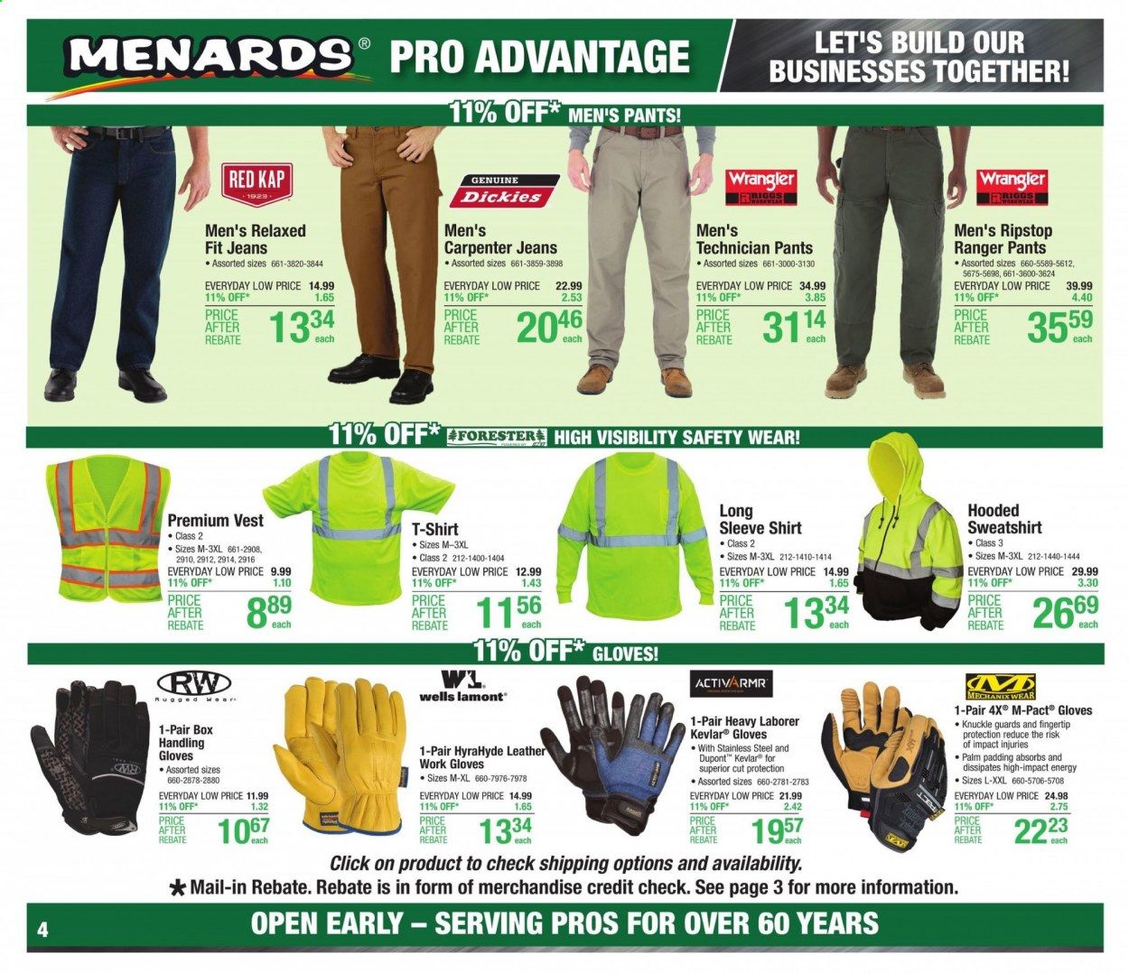 Menards Weekly Ad September 6 to September 12