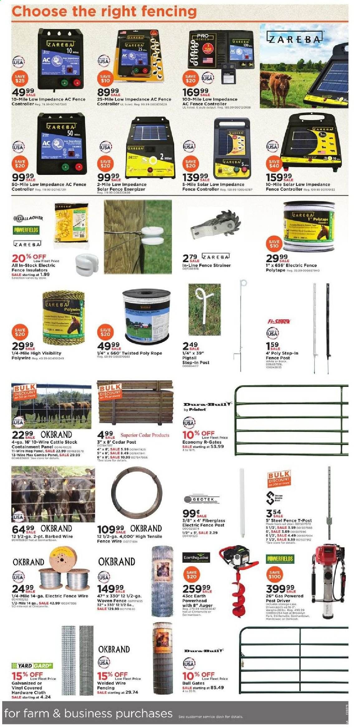 Fleet Farm Weekly Ad September 4 to September 19