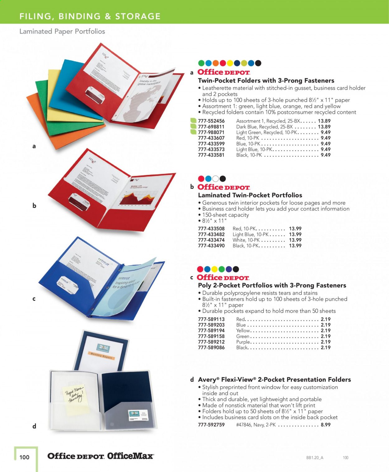 Office DEPOT Catalog 2020-2021
