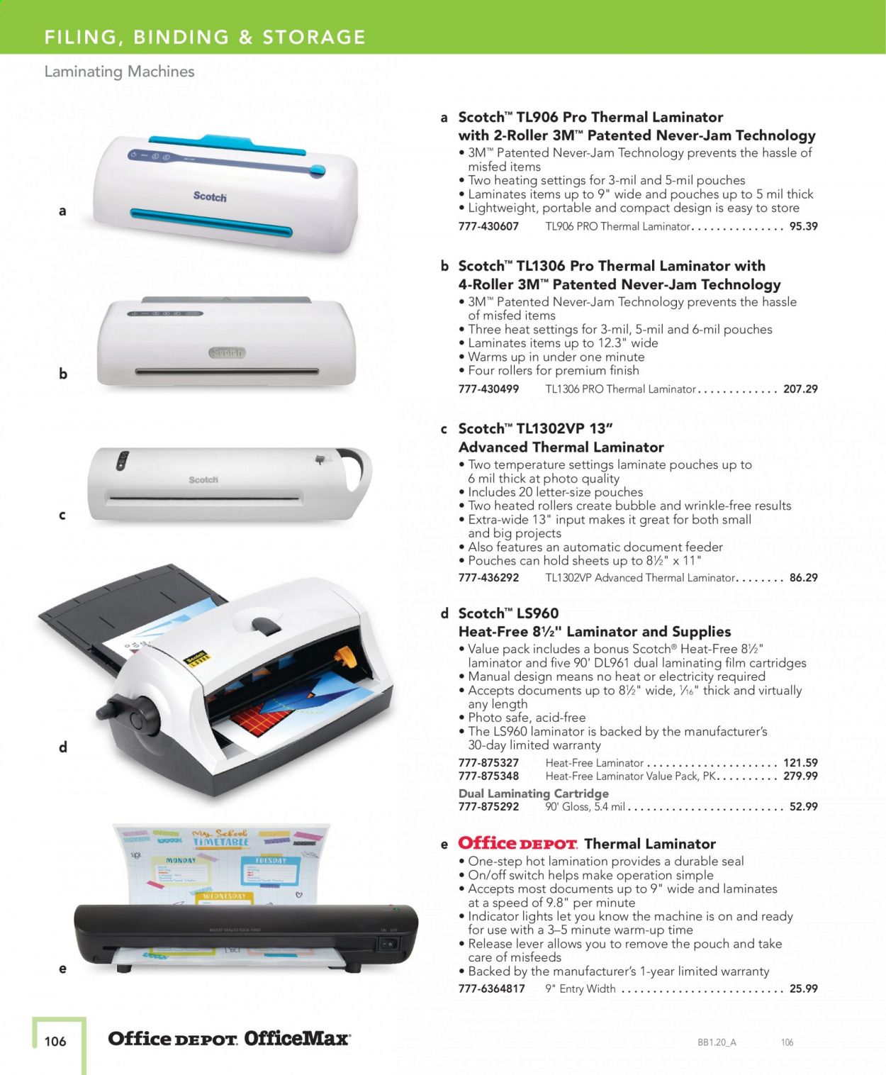 Office DEPOT Catalog 2020-2021