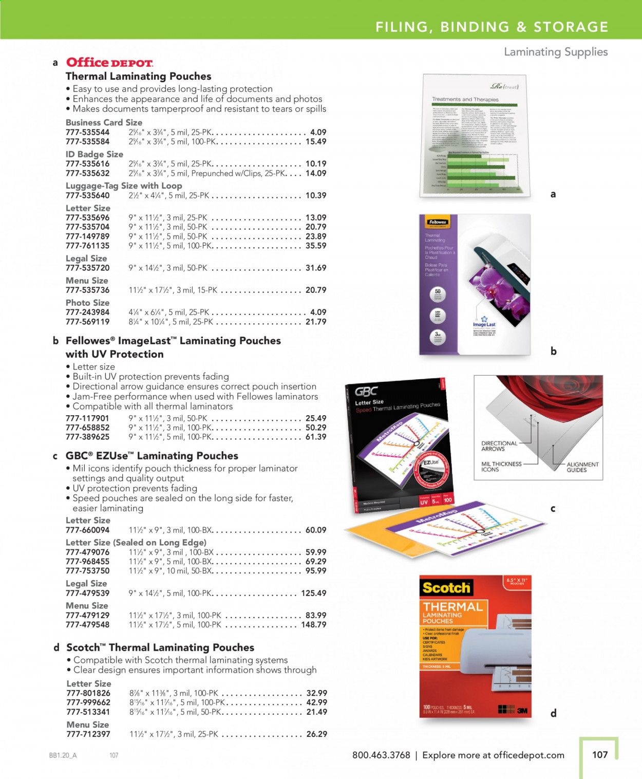 Office DEPOT Catalog 2020-2021