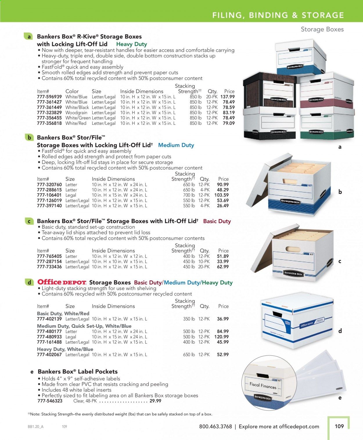 Office DEPOT Catalog 2020-2021