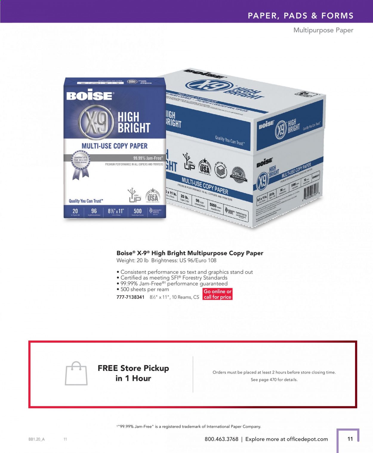 Office DEPOT Catalog 2020-2021