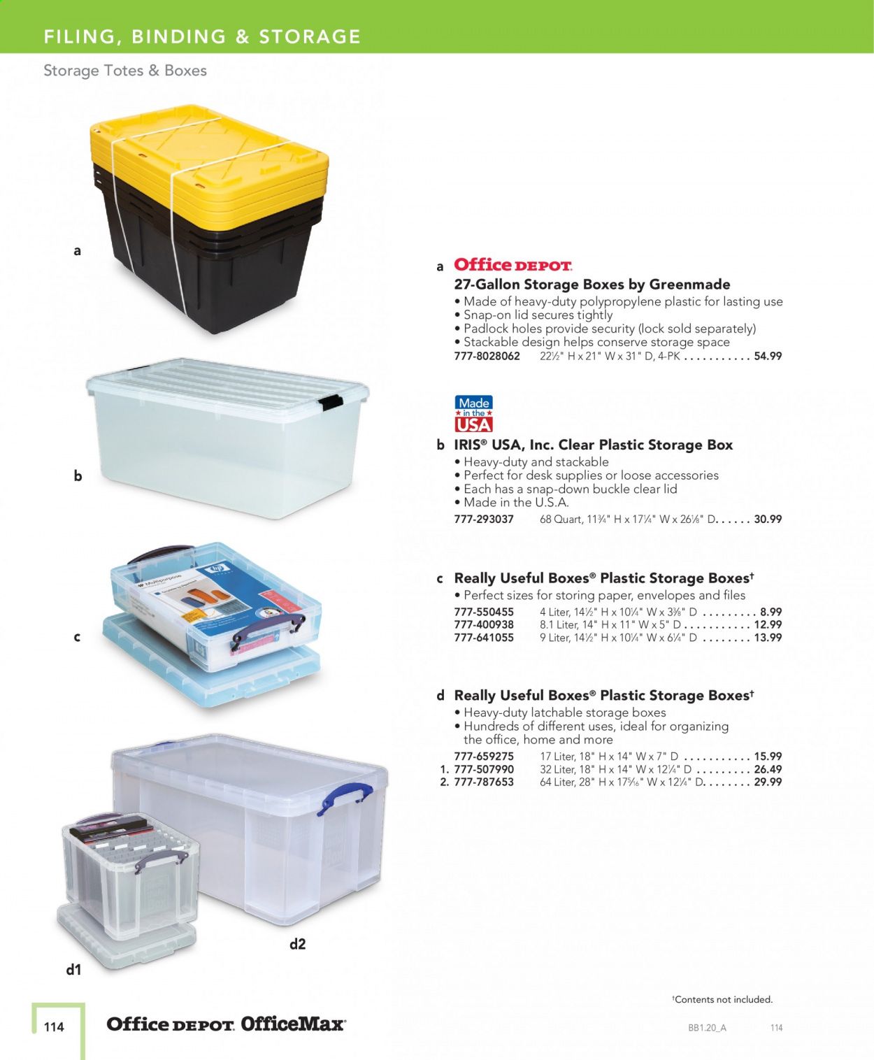 Office DEPOT Catalog 2020-2021