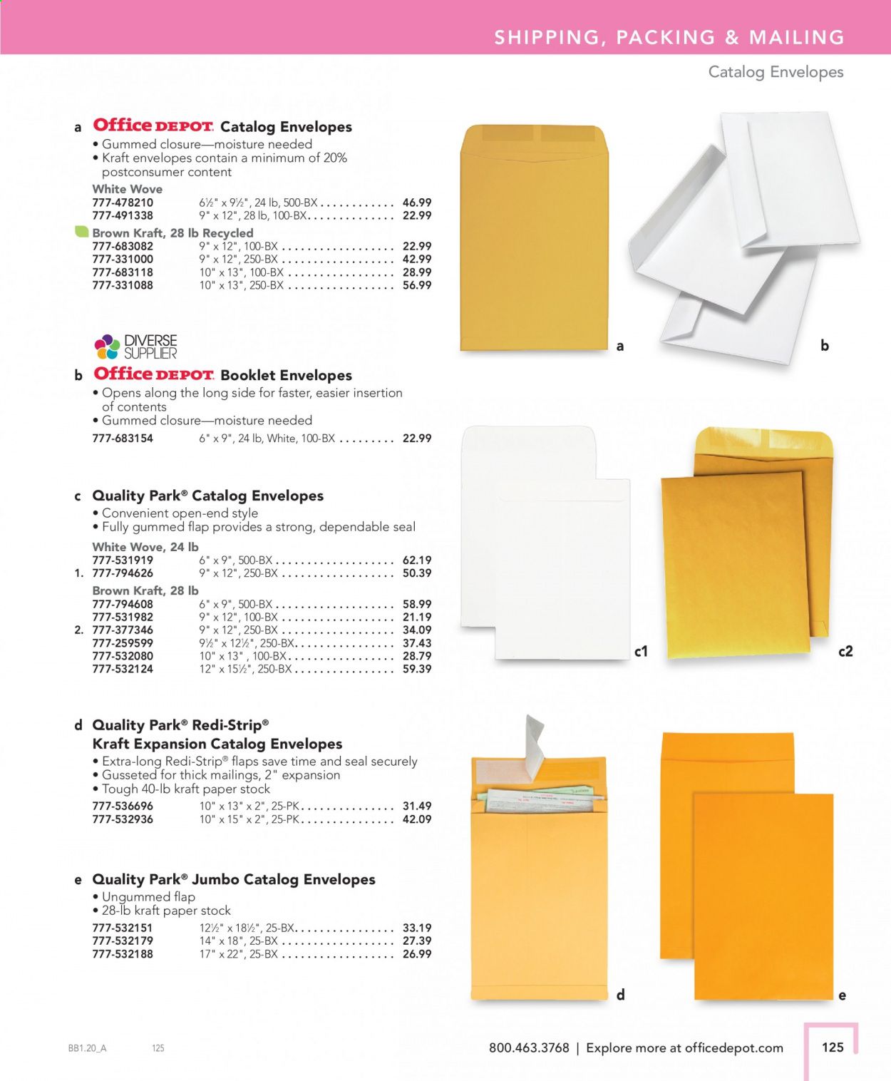 Office DEPOT Catalog 2020-2021
