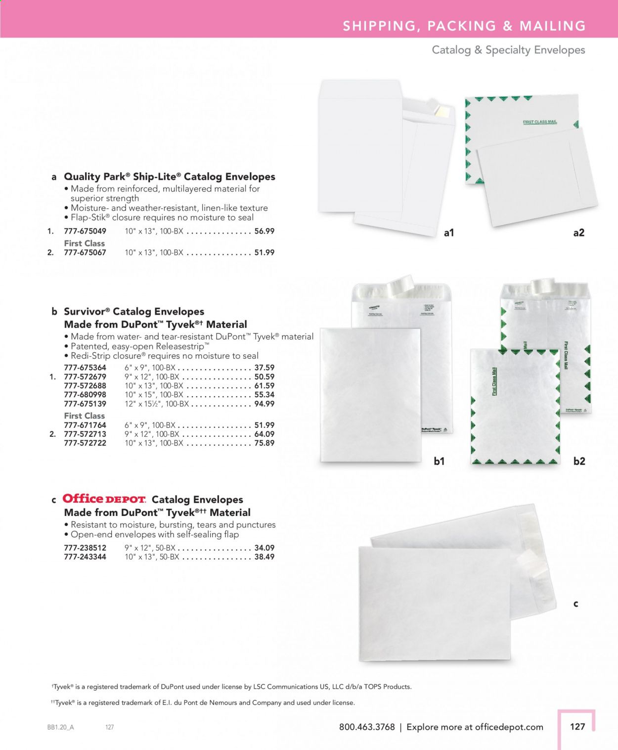 Office DEPOT Catalog 2020-2021