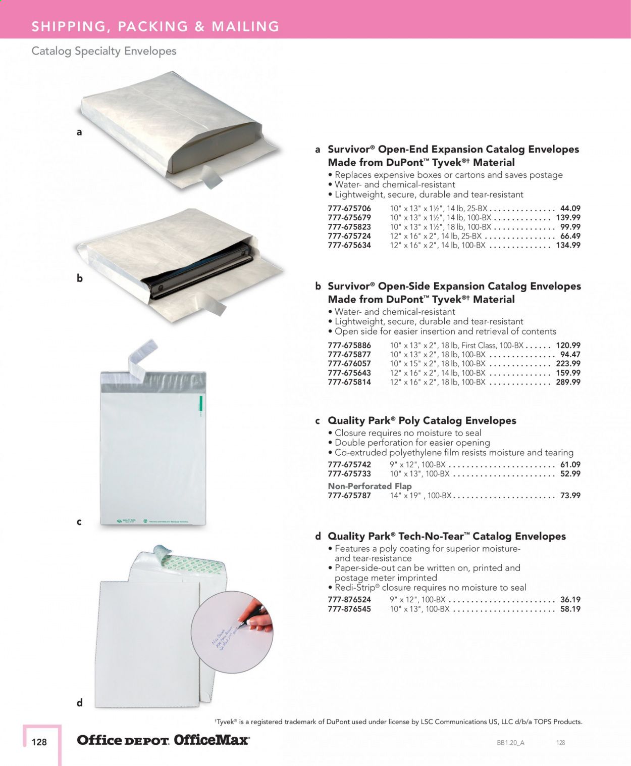 Office DEPOT Catalog 2020-2021