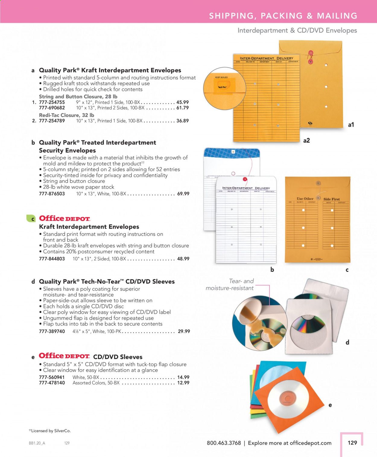 Office DEPOT Catalog 2020-2021