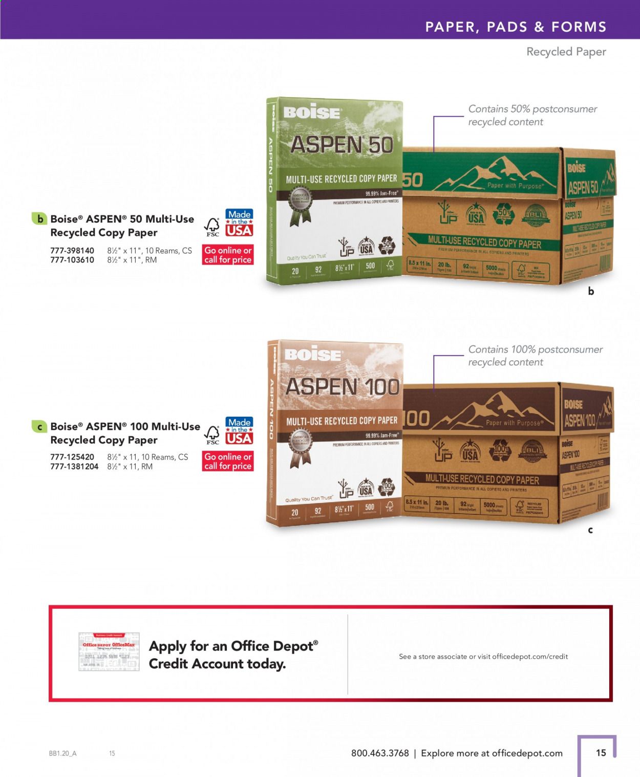 Office DEPOT Catalog 2020-2021