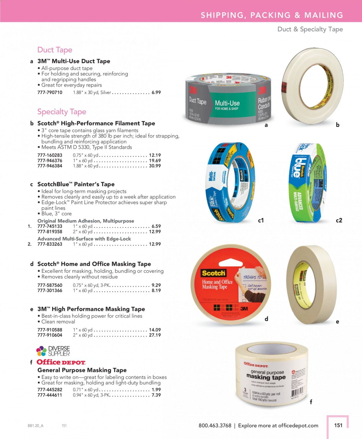 Office DEPOT Catalog 2020-2021