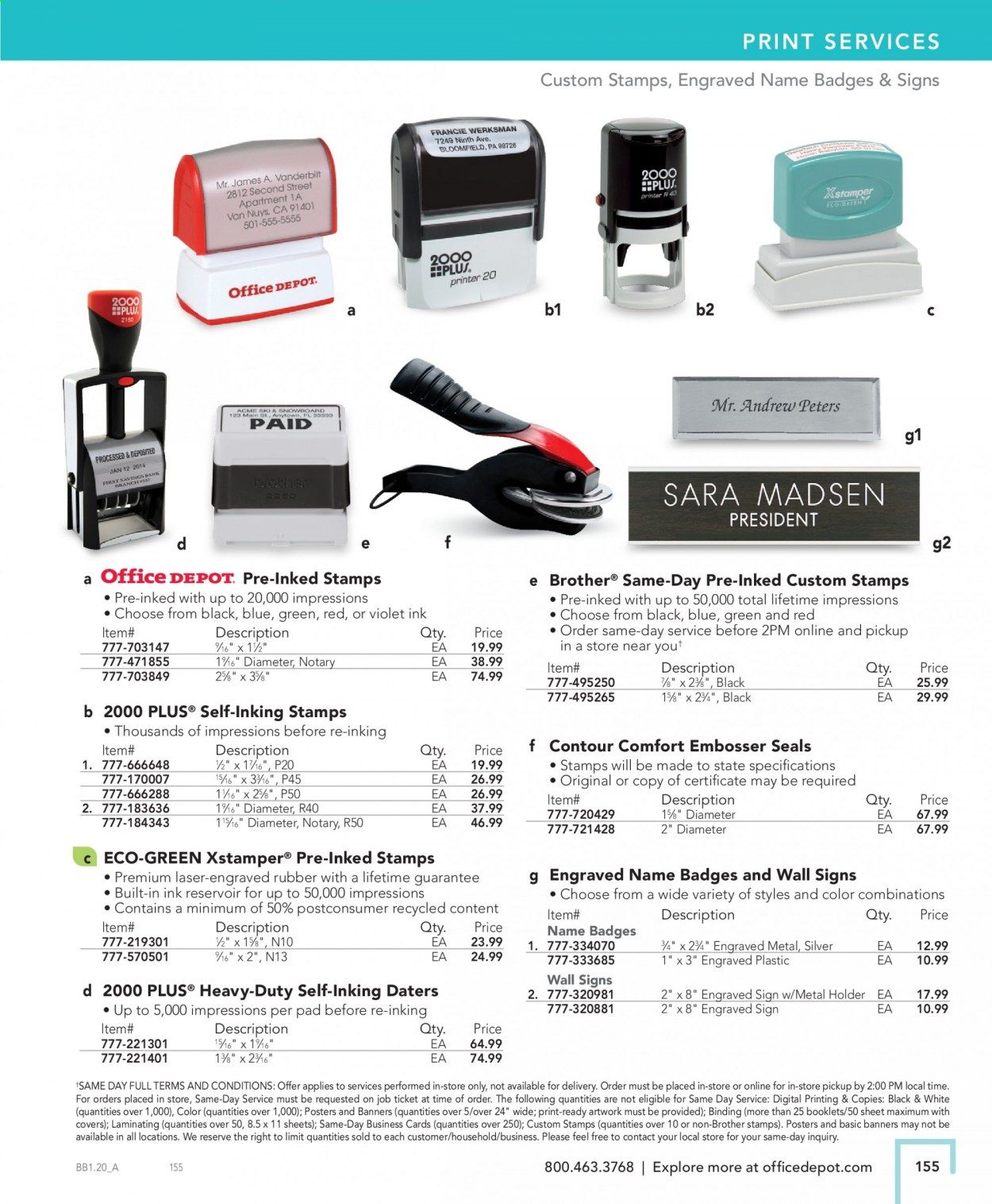 Office DEPOT Catalog 2020-2021
