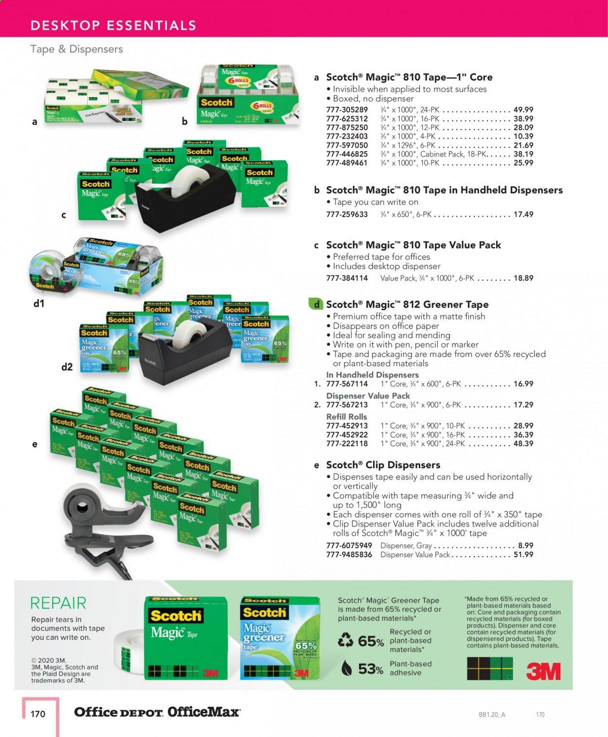Office DEPOT Catalog 2020-2021