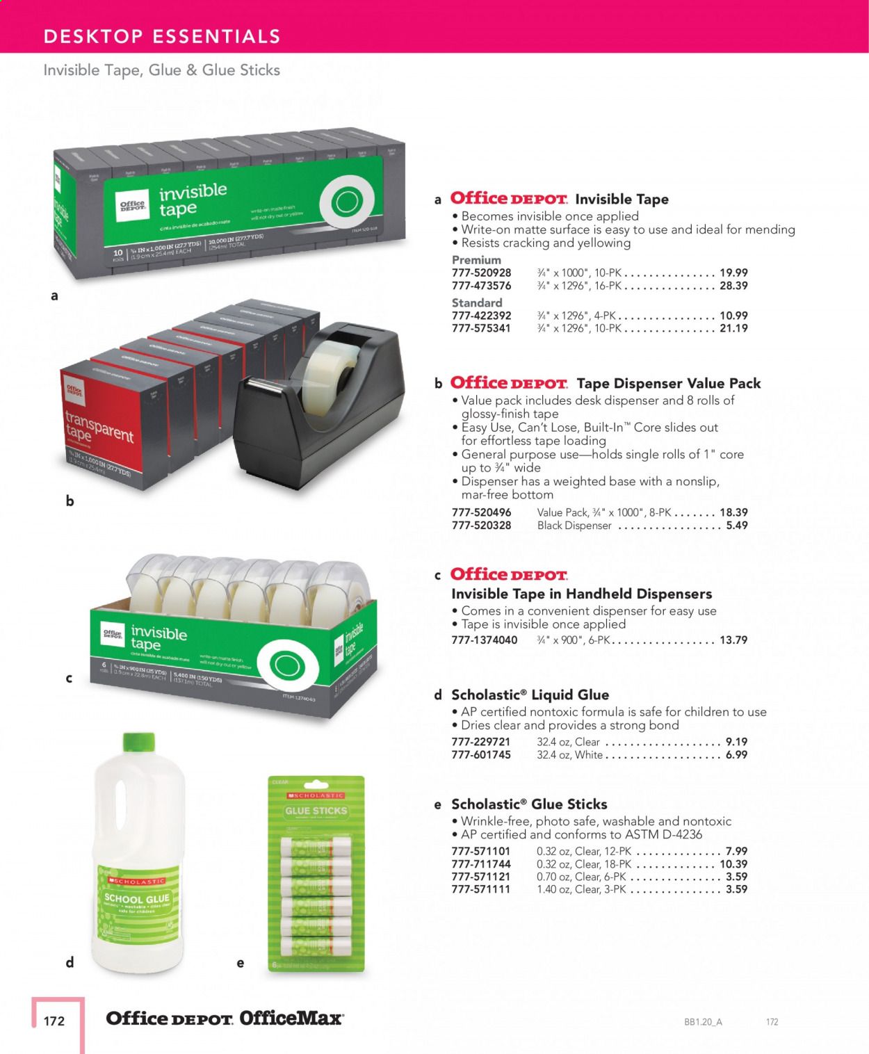 Office DEPOT Catalog 2020-2021