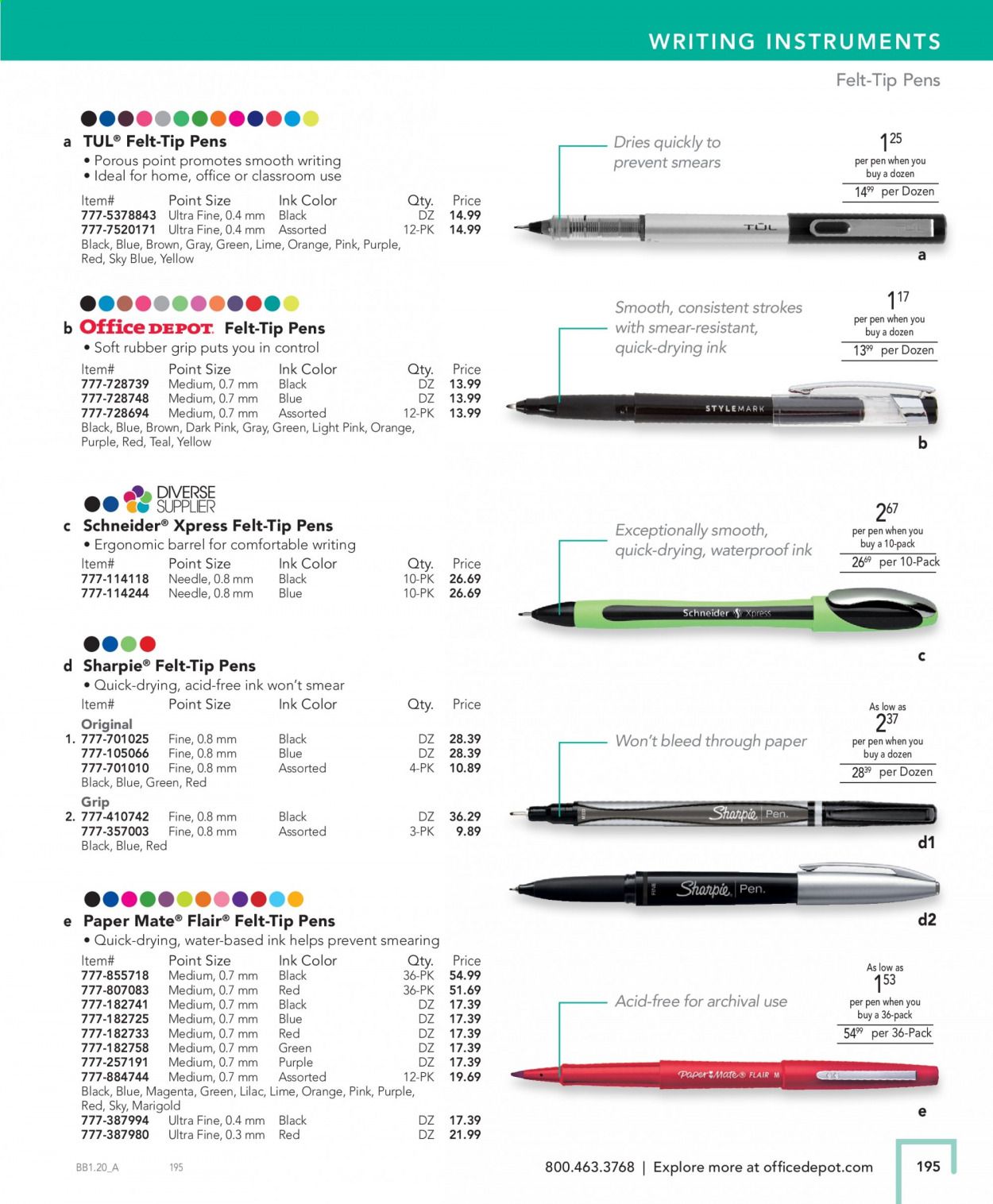 Office DEPOT Catalog 2020-2021