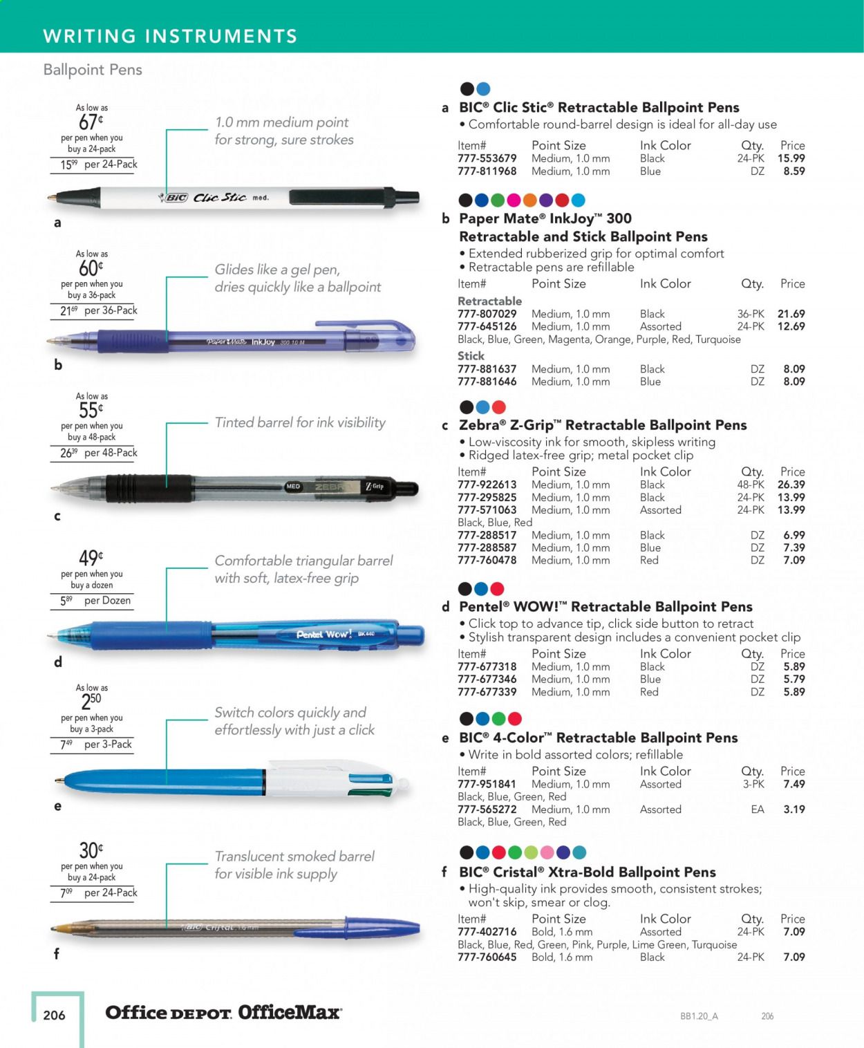 Office DEPOT Catalog 2020-2021
