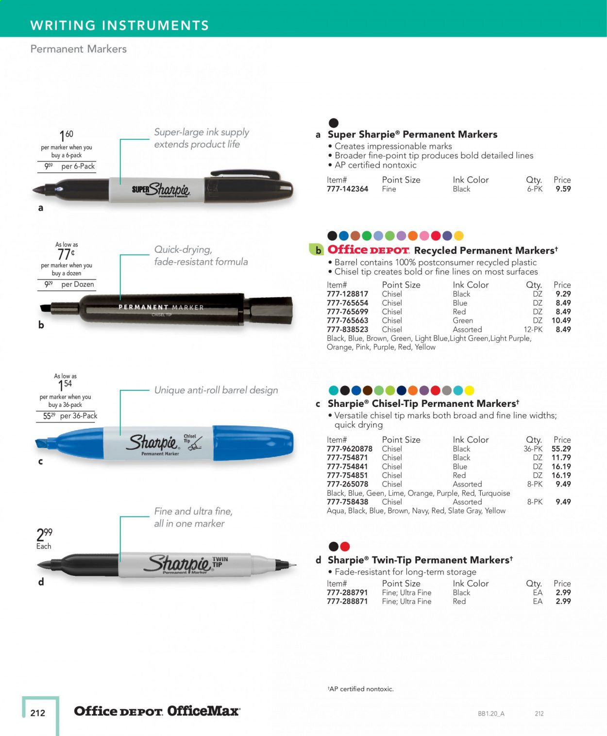 Office DEPOT Catalog 2020-2021