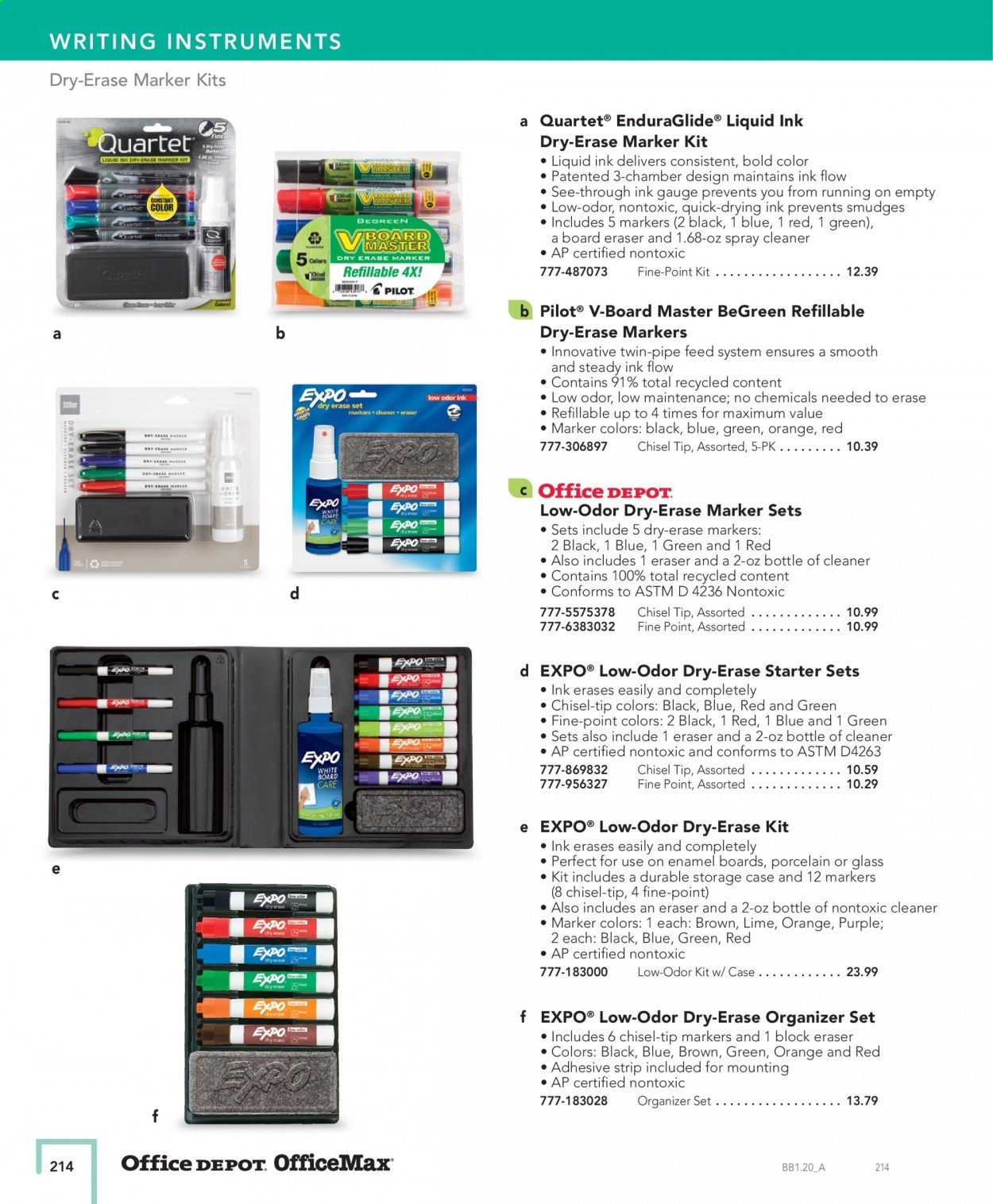 Office DEPOT Catalog 2020-2021