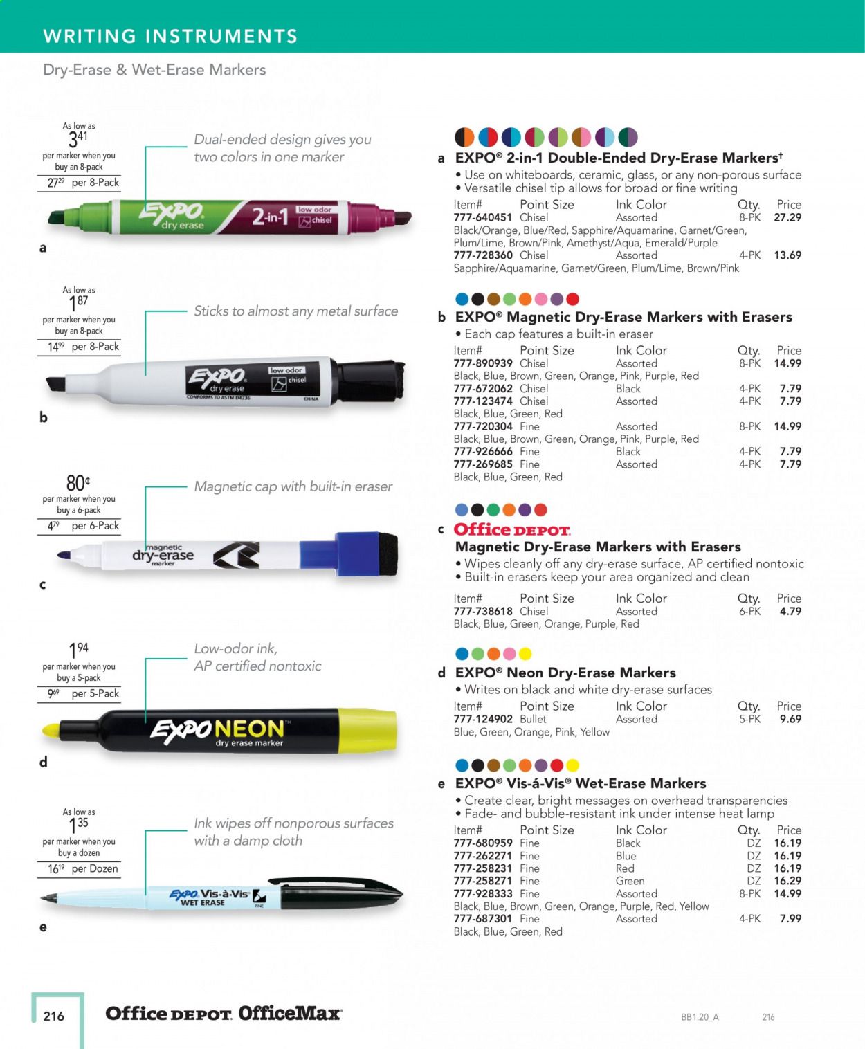 Office DEPOT Catalog 2020-2021