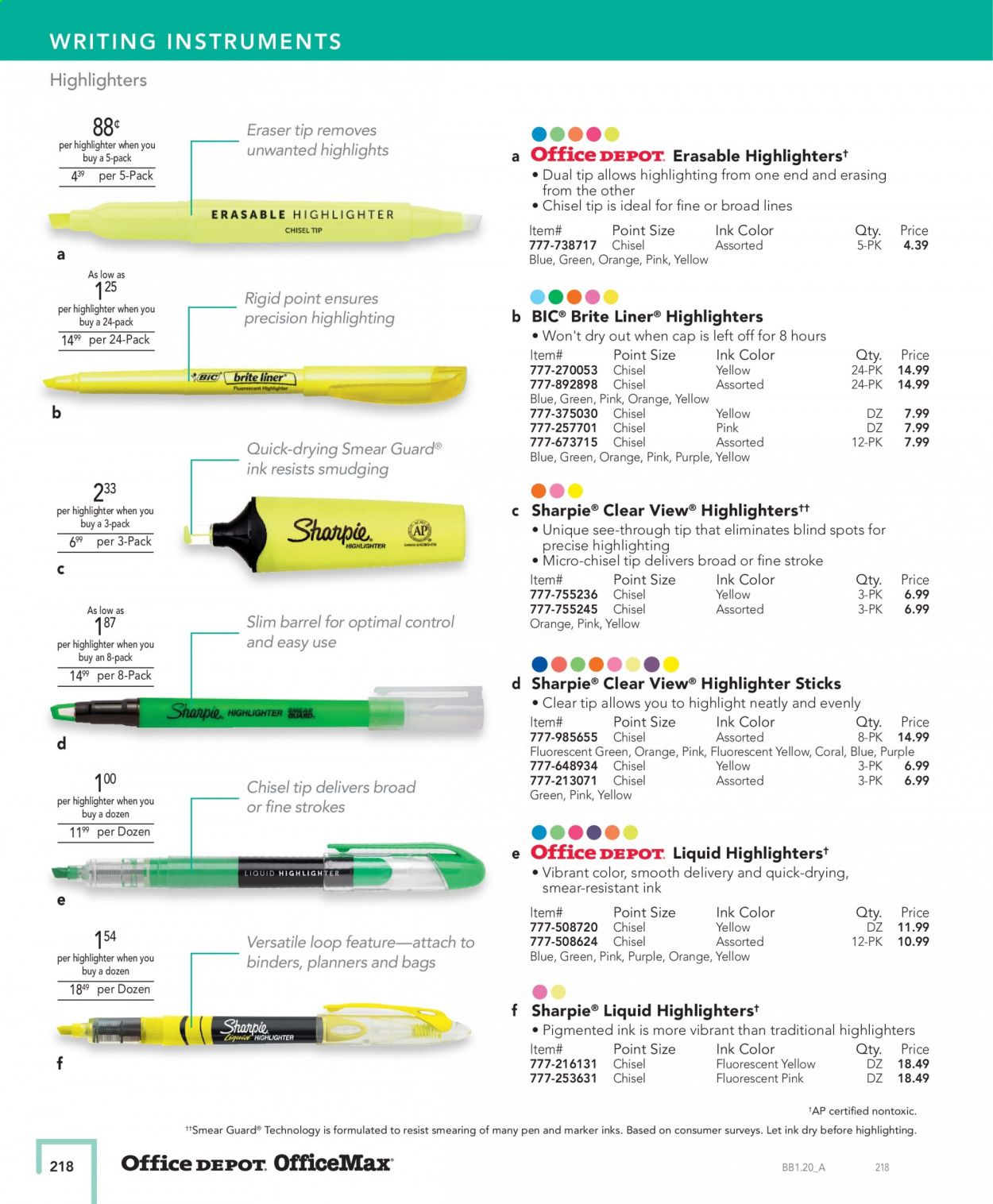 Office DEPOT Catalog 2020-2021