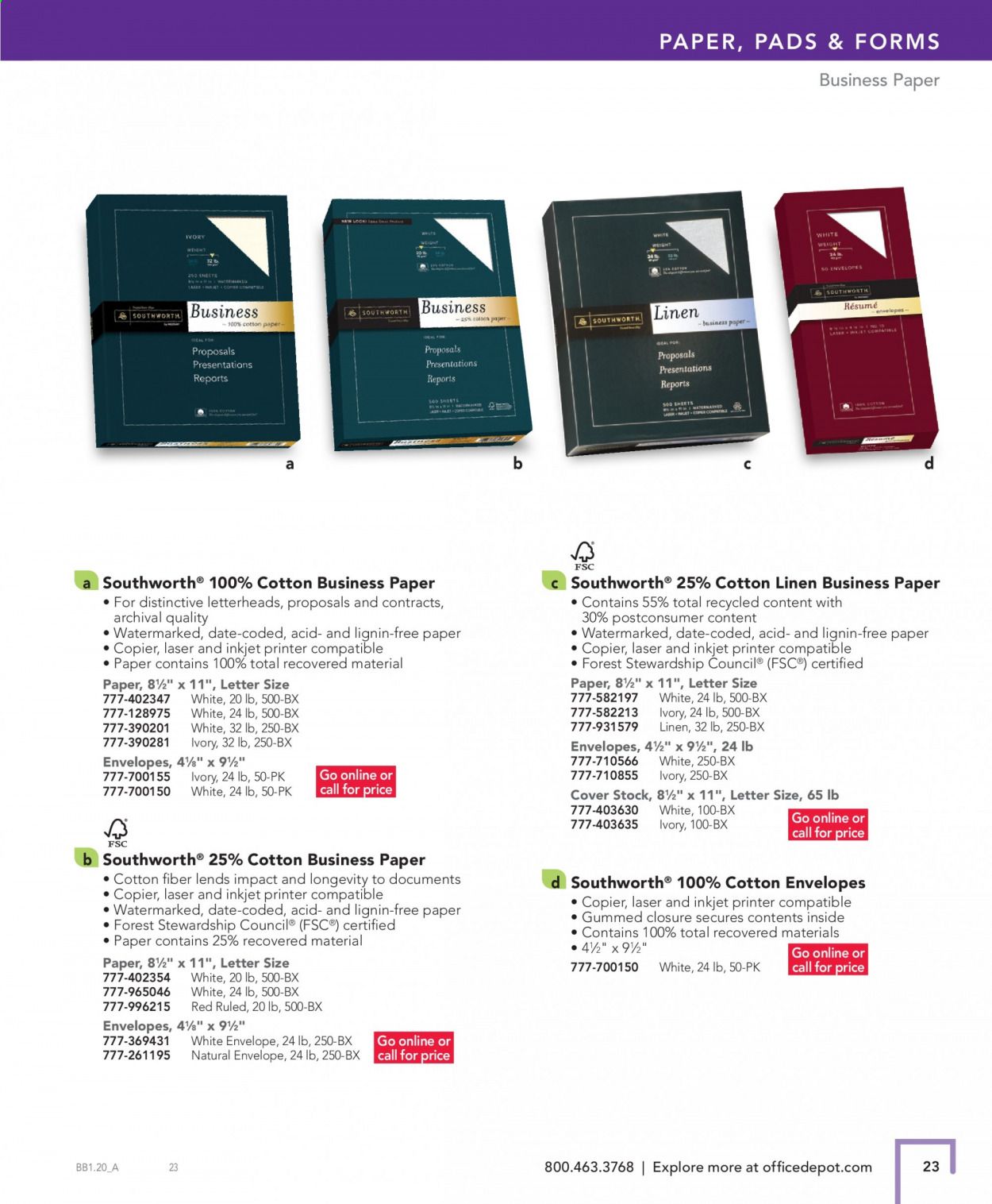 Office DEPOT Catalog 2020-2021