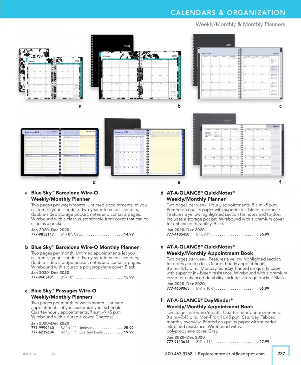 Office DEPOT Catalog 2020-2021