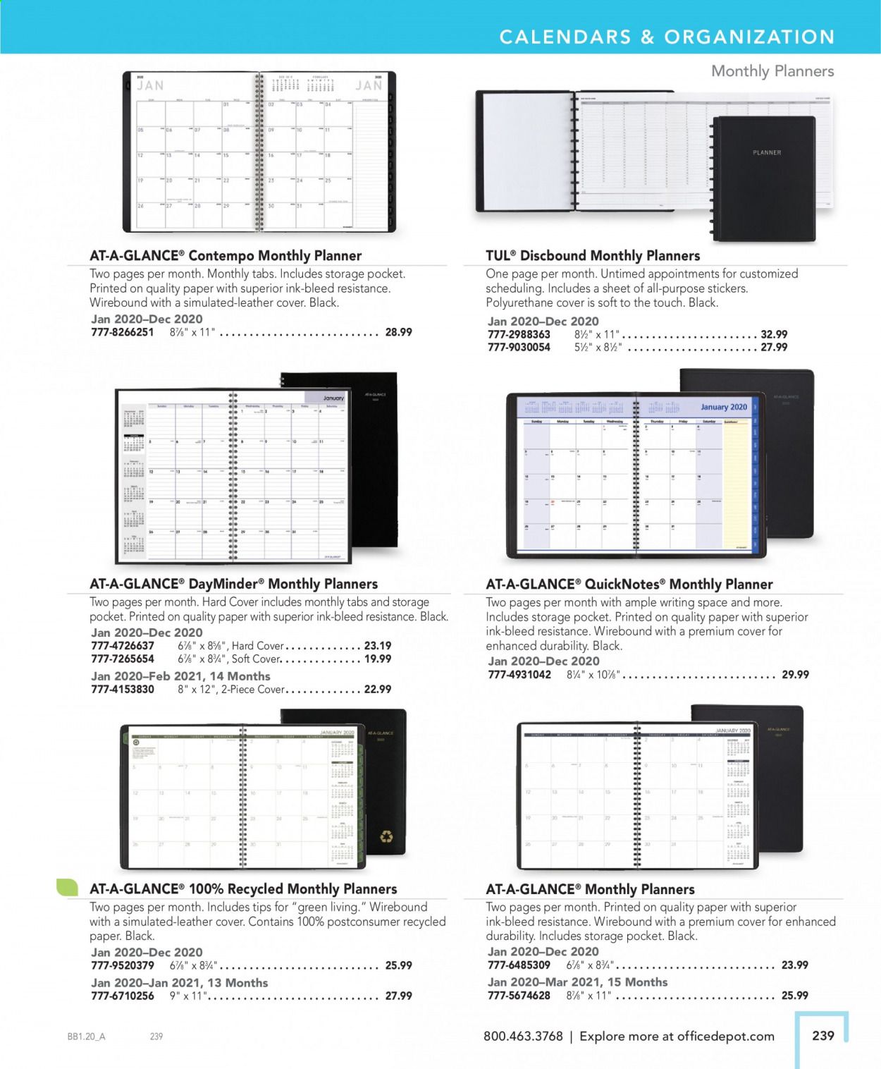 Office DEPOT Catalog 2020-2021