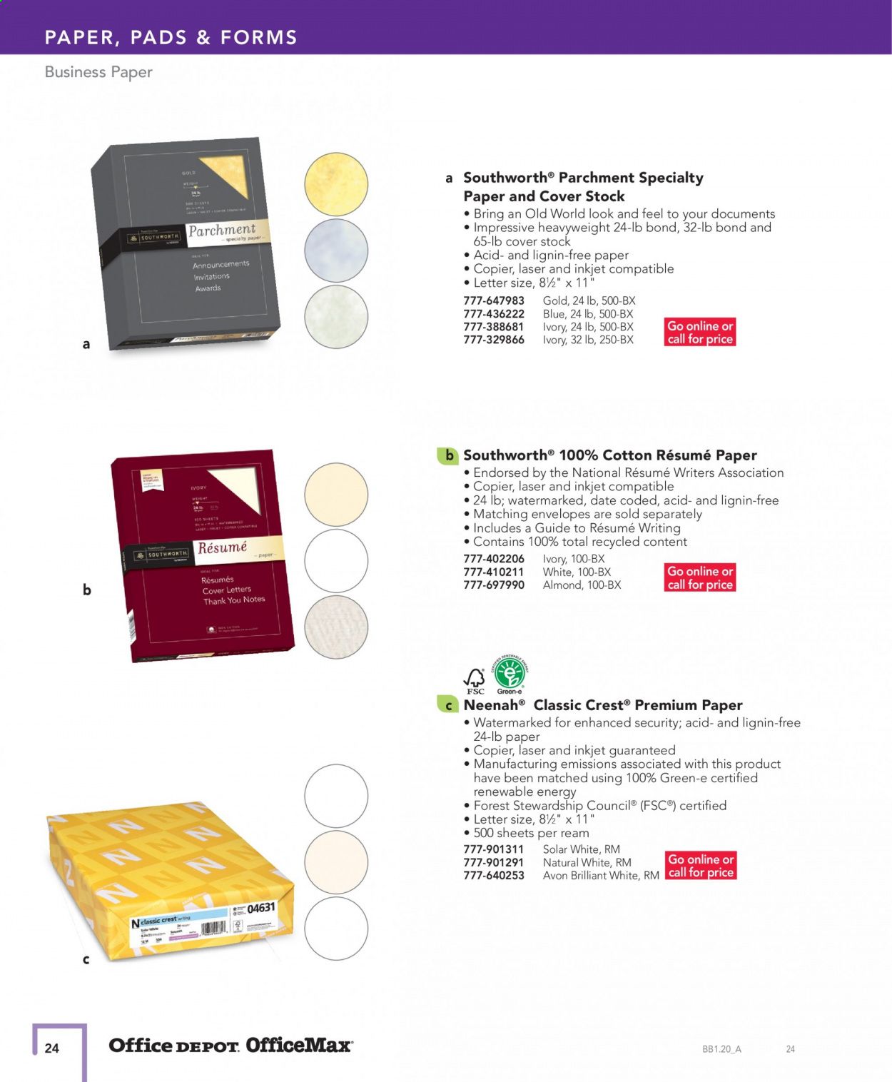 Office DEPOT Catalog 2020-2021