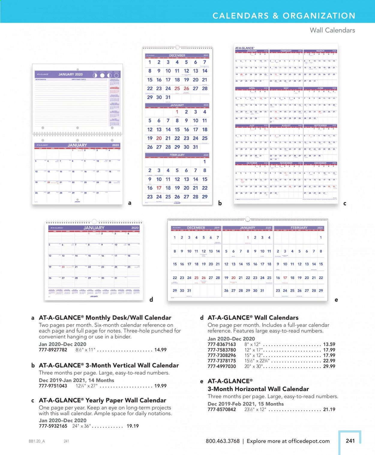 Office DEPOT Catalog 2020-2021