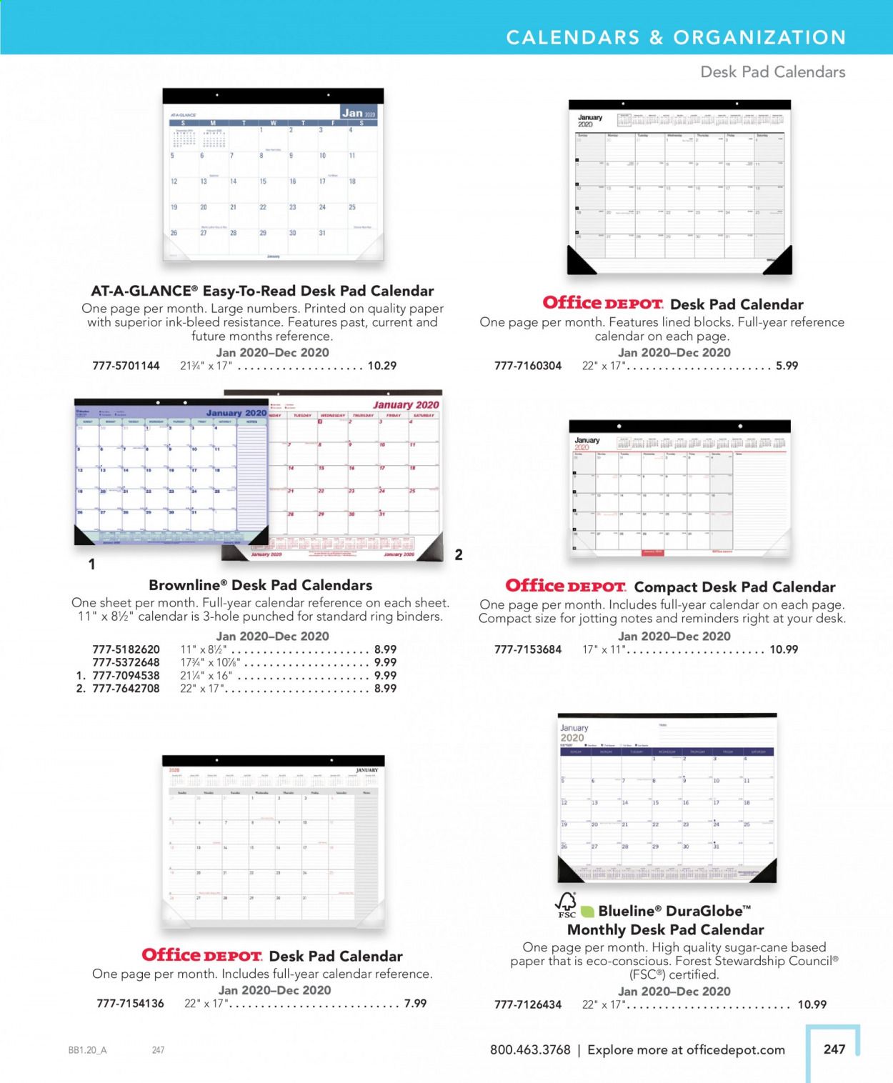 Office DEPOT Catalog 2020-2021