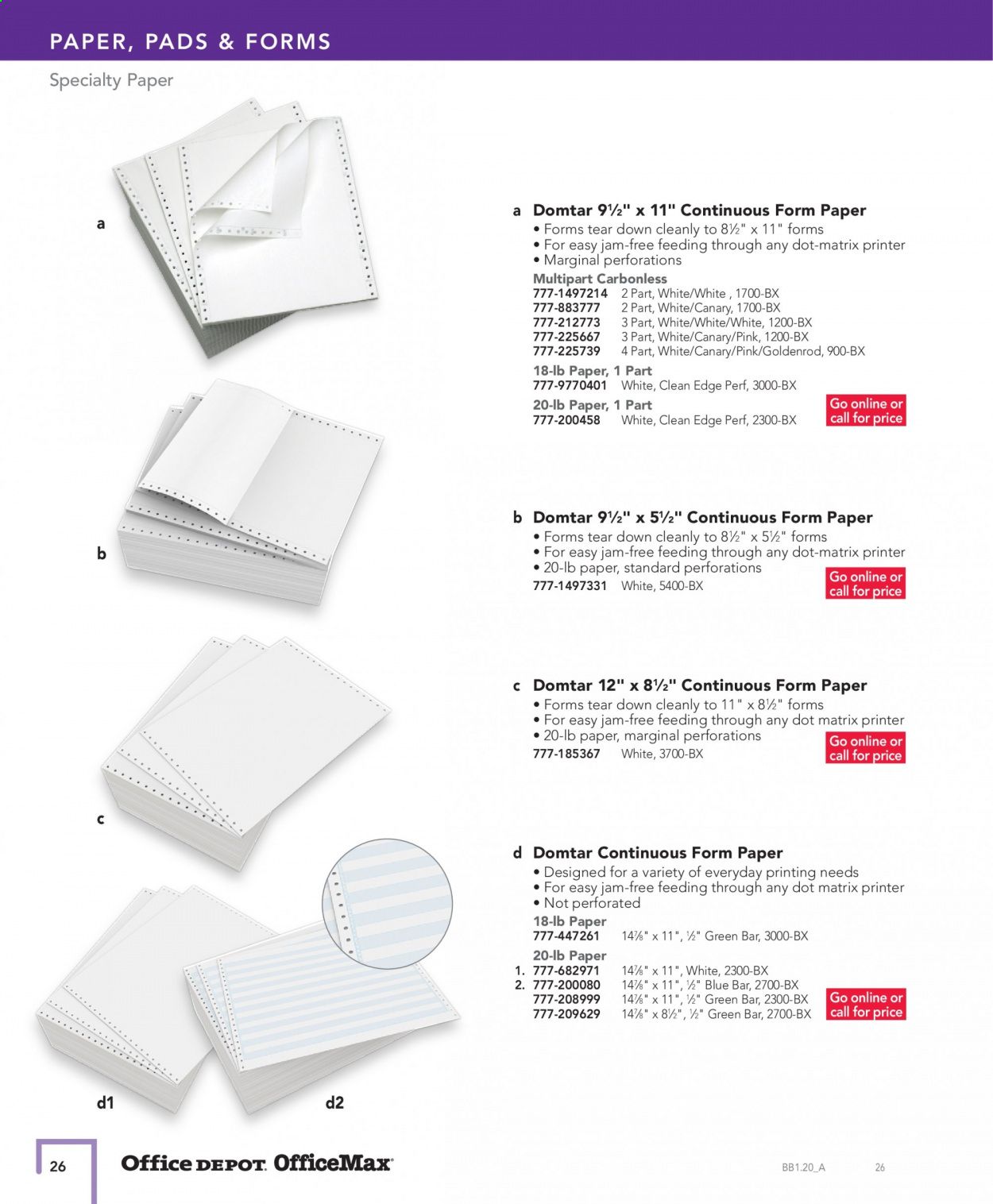 Office DEPOT Catalog 2020-2021