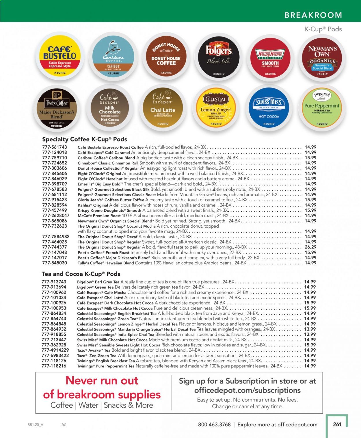 Office DEPOT Catalog 2020-2021