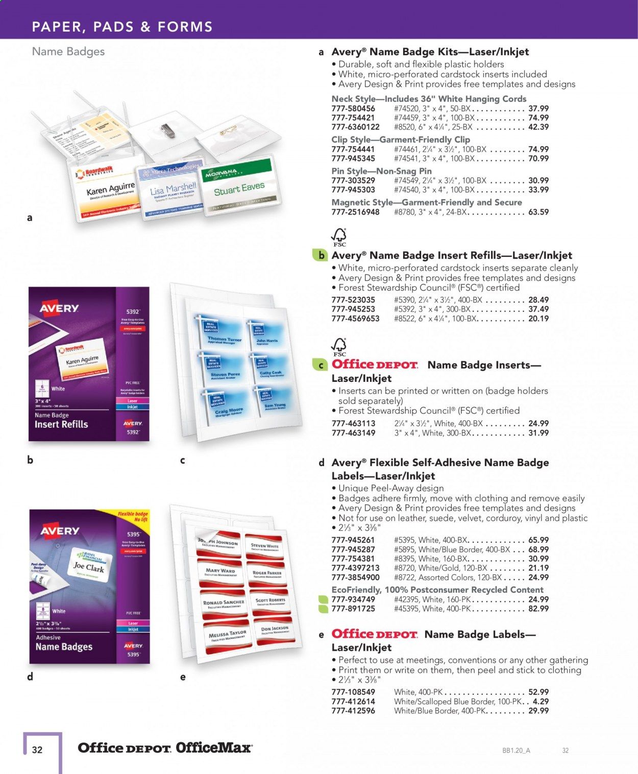 Office DEPOT Catalog 2020-2021