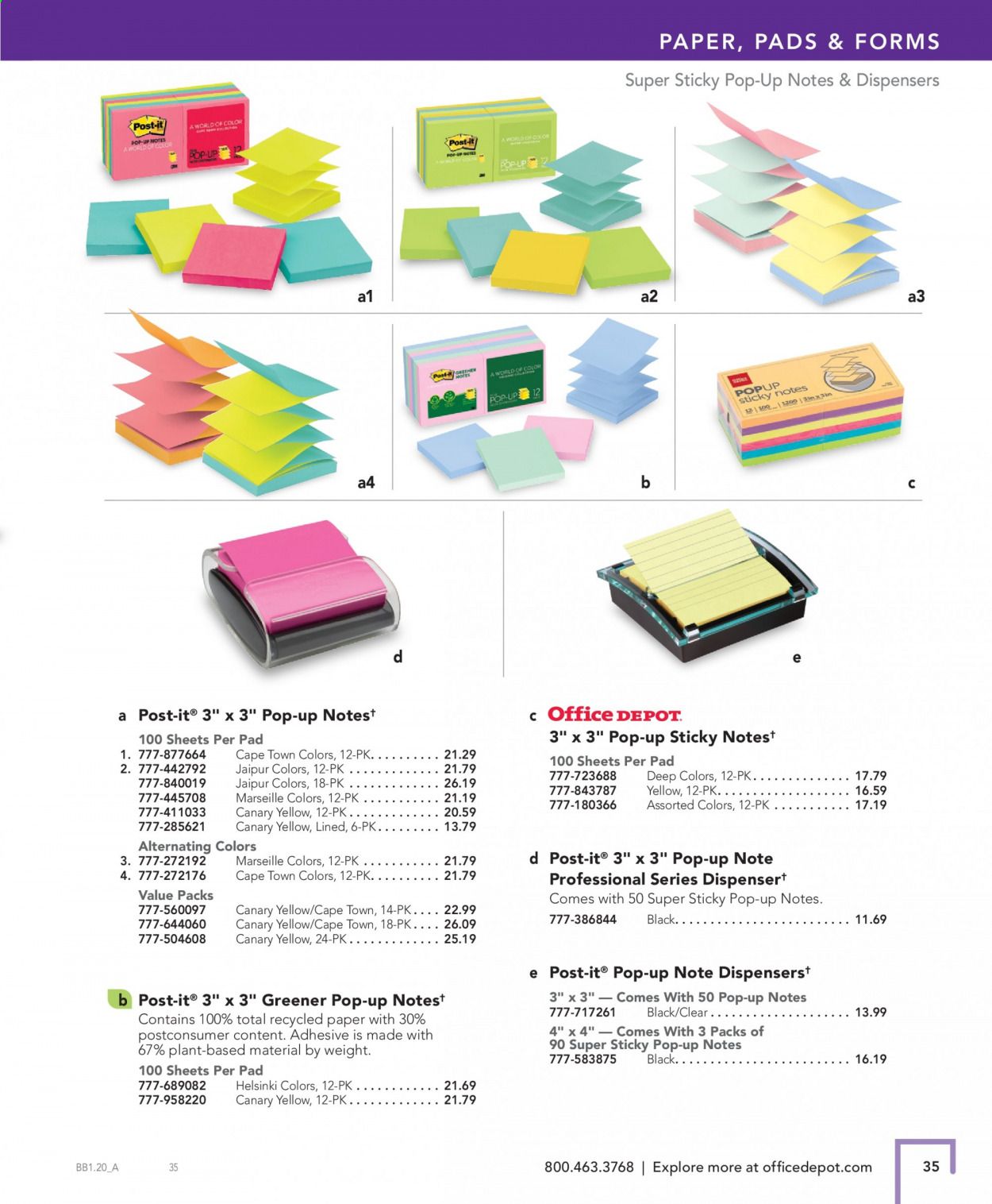 Office DEPOT Catalog 2020-2021