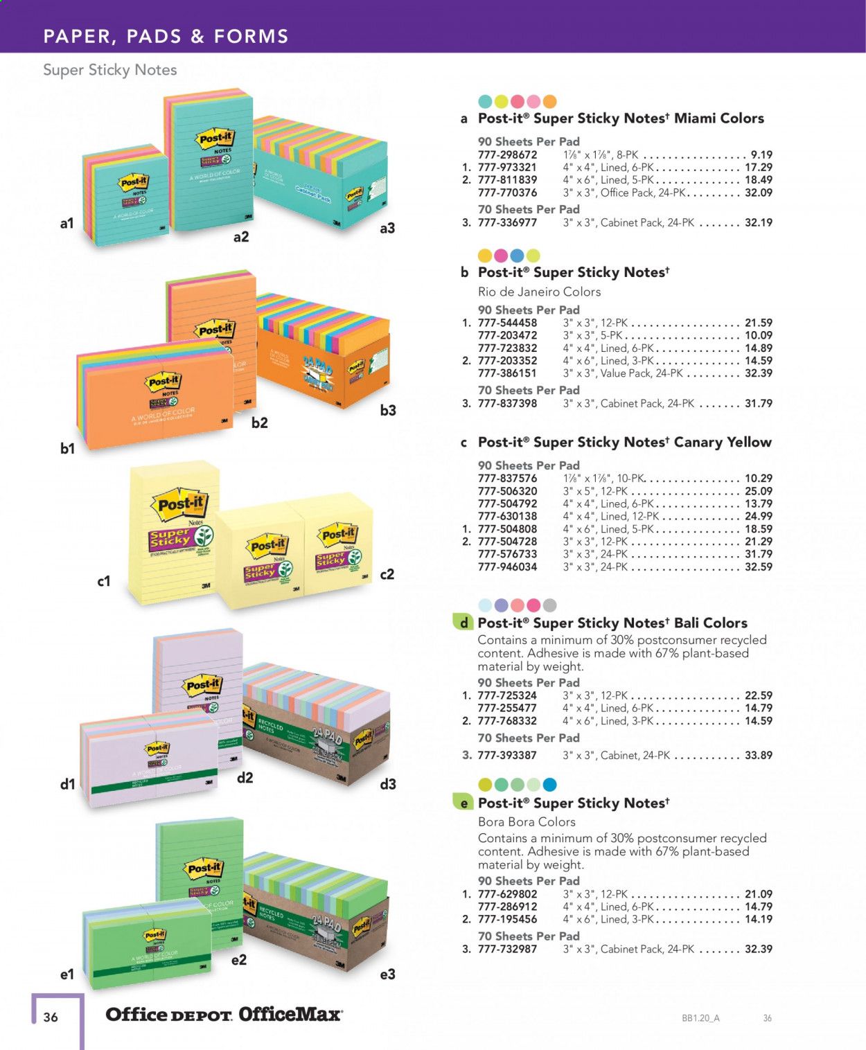 Office DEPOT Catalog 2020-2021