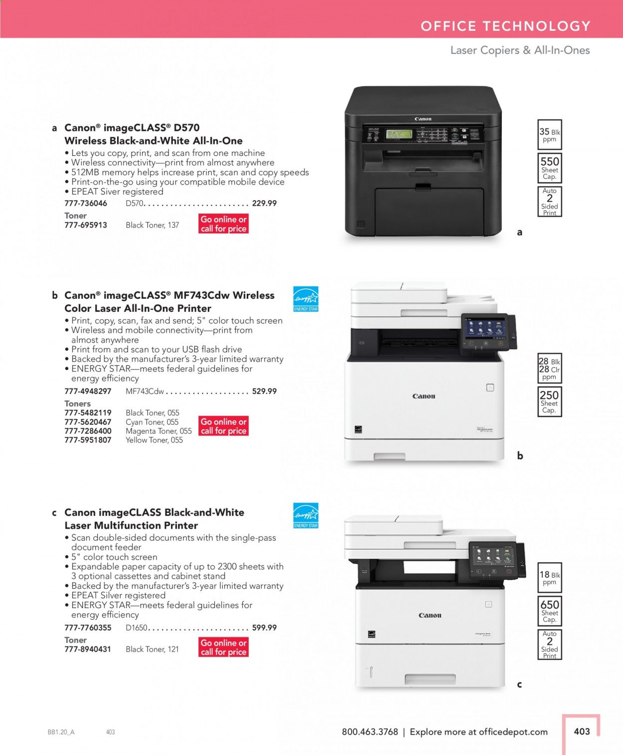 Office DEPOT Catalog 2020-2021