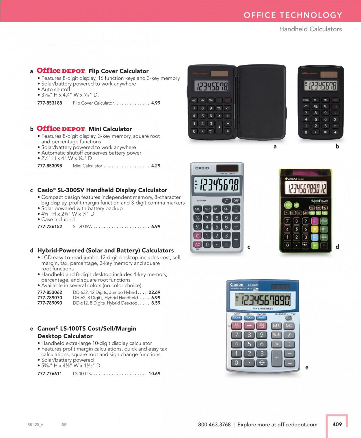 Office DEPOT Catalog 2020-2021